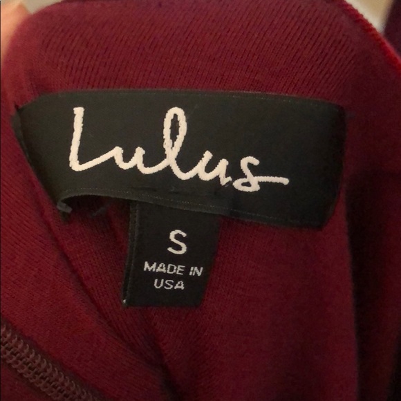 Red Velvet Dress - Picture 3 of 3